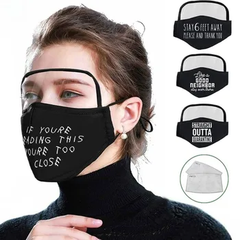 

Fast Delivery Scarf Face Mask With eye protection mask Mascarilla Dustproof Outdoor Face Protective Face Mask Máscara Facial