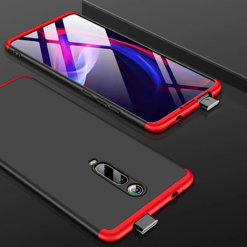 best phone cases for xiaomi Redmi K20 Pro 360 Case RedmiK20 360 Degree Full Cover Protected Matte Hard Case for Xiaomi Mi 9T Pro Mi9T Redmi K20 + Glass Film xiaomi leather case handle Cases For Xiaomi