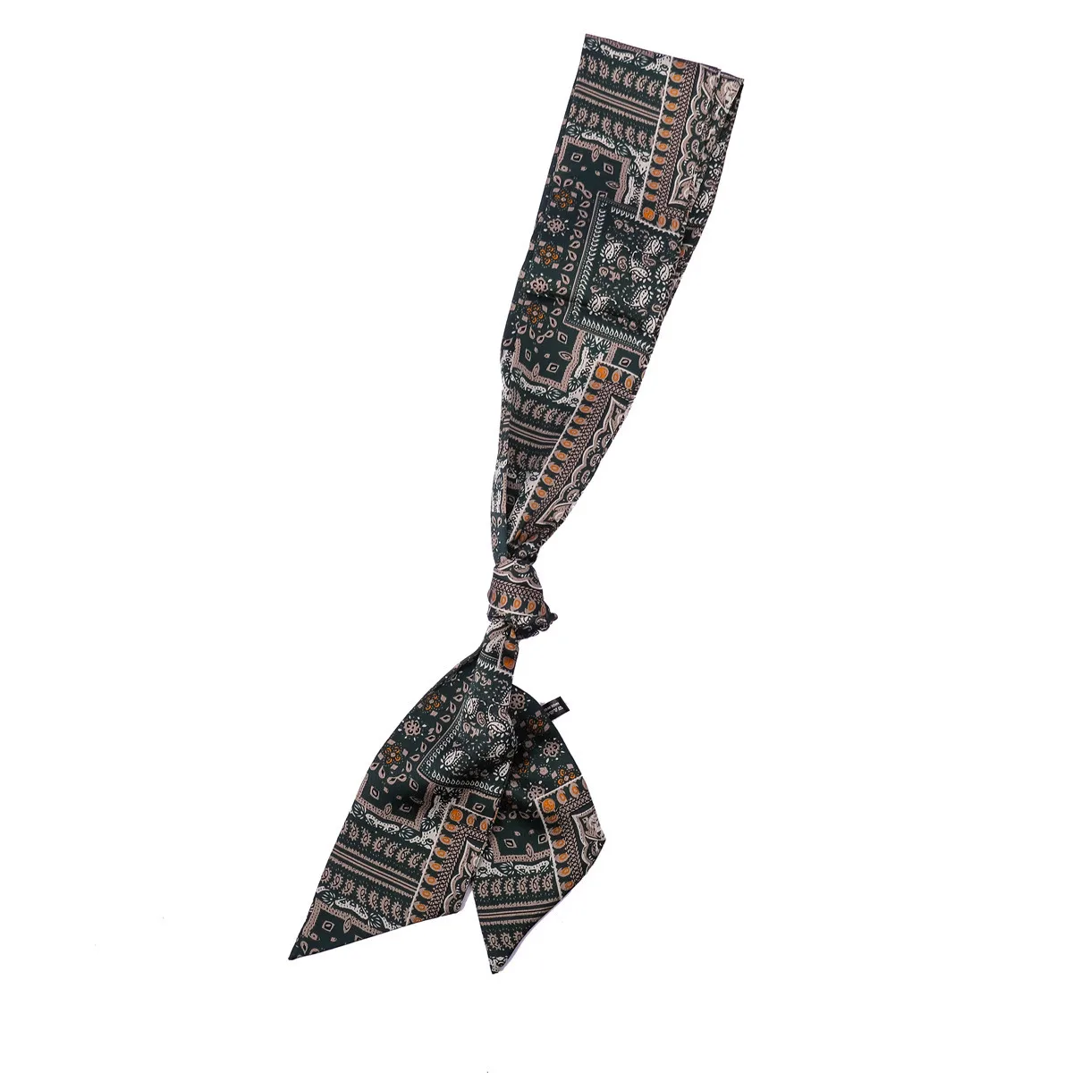 Spring and summer fashion narrow long folk style decorative scarf imitation silk binding bag ribbon |