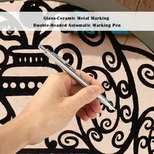 Стеклянный керамический гравер надпись металлический инструмент вольфрамовый наконечник травление гравировка ручка используется для надписи крест-линия на стекле