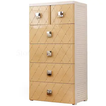 

European Receiving Cabinet Plastic Drawer Multilayer Assembly And Finishing Cabinet Clothing Storage Cabinet Children's War