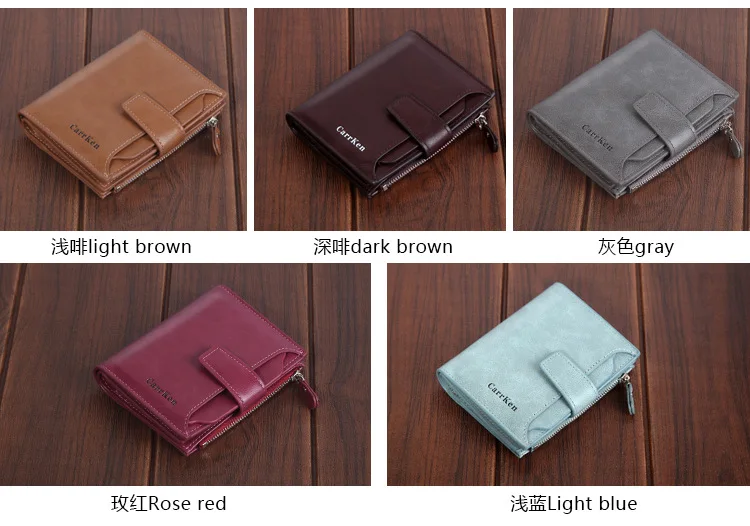 New Young Men's Wallet Card Bag for Men's Short Multi-function Wallet