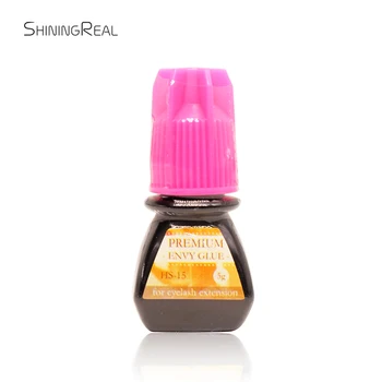 

5g Fast drying hs-15 Premium Envy GLUE for eyelash extension Black Adhesive Retention 7-8W