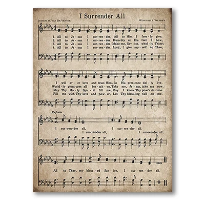 Vintage Hymn Wall Art Print Biblical Sheet Music Print Poster Wall Art Home Decor Large Wall Art Gicl U00e9e Art Jesus Keep Me Near The Cross Art Collectibles Giclee Seasonalliving Com
