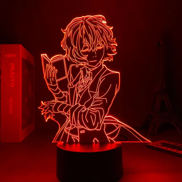 Anime Avatar Bungo Stray Dogs Osamu Dazai Lamp 4