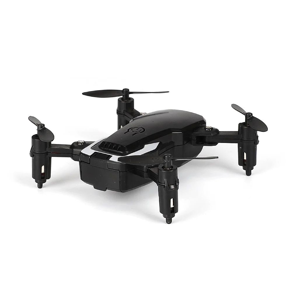 Black No Camera Wifi HD мини-камера складной Радиоуправляемый Дрон детские игрушки Квадрокоптер Радиоуправляемый вертолет удержание высоты - Цвет: Black No Camera