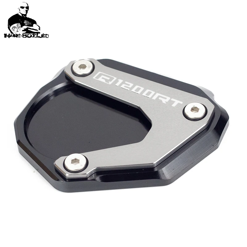R1200 RRTRS Pad Side Stand Enlarger Plate Extension Foot For BMW R1200R 2006-2014 R1200RT 2004-2013 2012 R1200ST 2003-2007 (7)