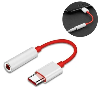 

2PCS Original Usb Type C To 3.5mm USB Type C OTG Adapter C Earphone Jack Adapter Aux Audio headphones for Oneplus 6 6T 7 8 Pro