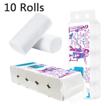 

Natural White Toilet Paper Toilet Roll Tissue Roll 3Ply Paper Towels Tissue Household Toilet paper toilet tissue paper HOT