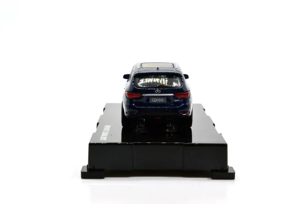 Модель Paudi 1/64 1: 64 масштаб Infiniti QX60 синий литье под давлением Модель автомобиля игрушки подарки для мальчиков и девочек