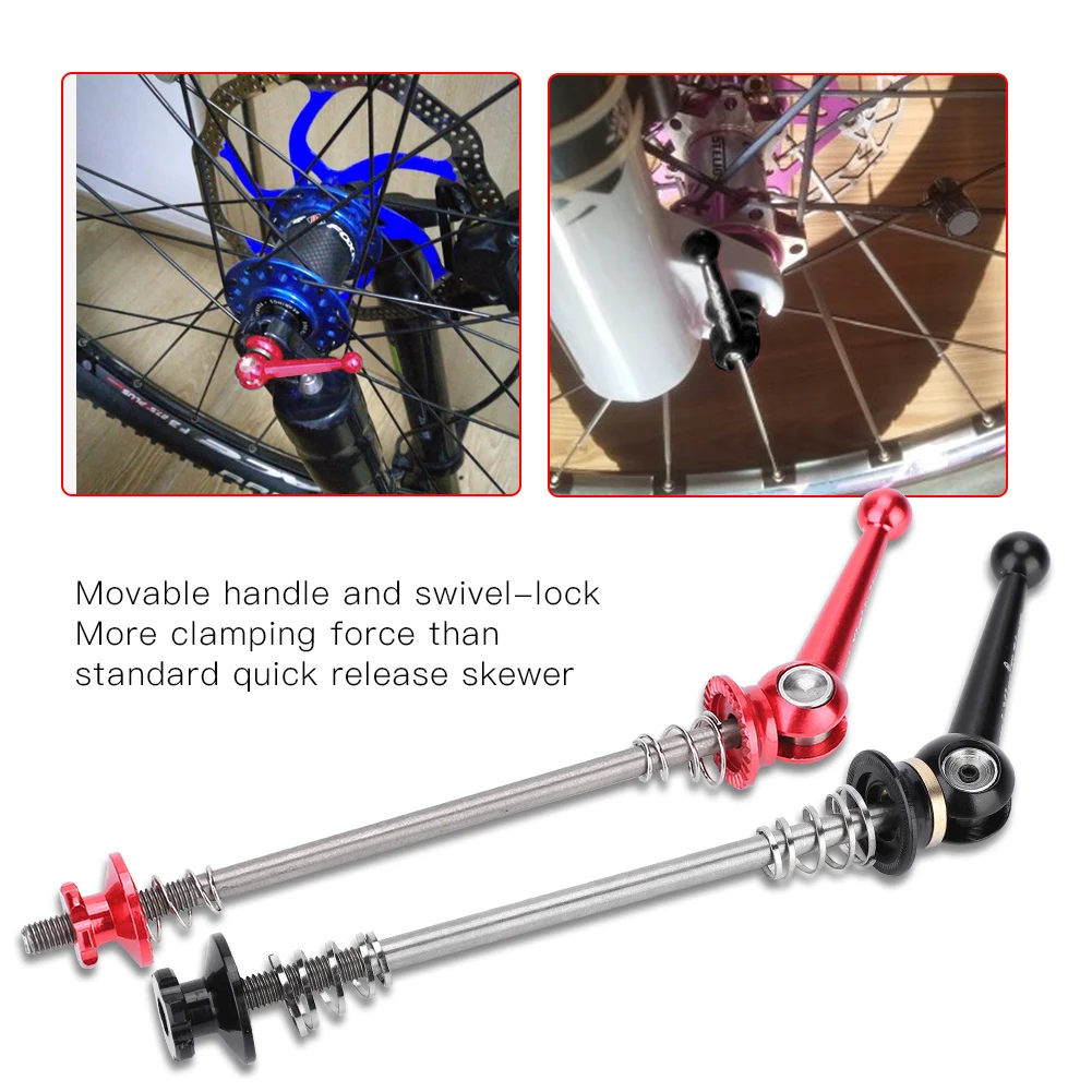 Ultra-leve 48 g/par Eixo de Titânio Ti Espetos QR MTB Estrada Da Bicicleta Da Bicicleta Quick Release Frente 100 Traseira 130/135 milímetros Da Roda Hub Espetos