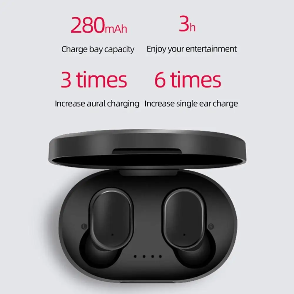 TWS Bluetooth 5 0 Earphones Charging Box Wireless Headphone Stereo Sports Earbuds Headsets With Microphone