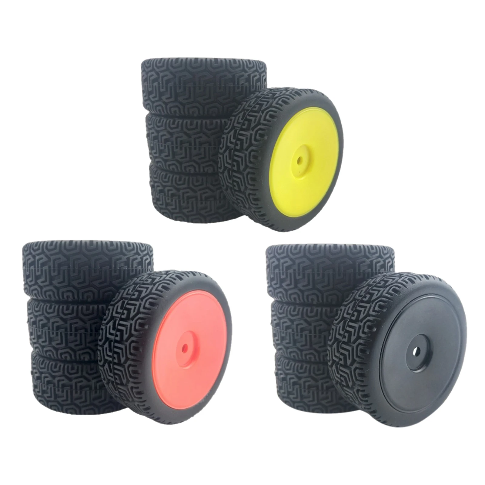 4X RC Резиновые шины для WLtoys 144001 и 1/18 1/16 1/10 багги гусеничный On/Off Road автомобиль