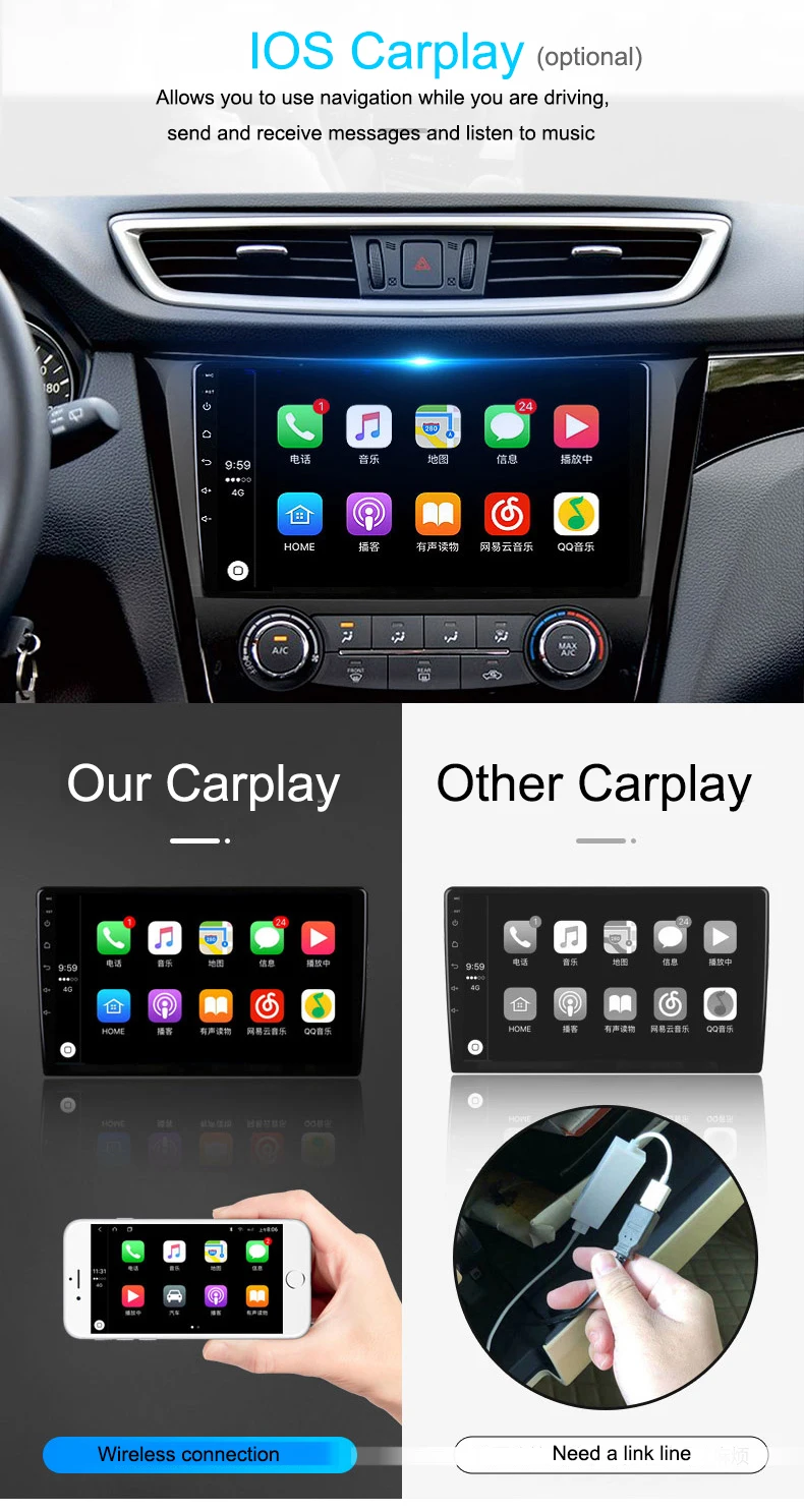 Discount Car Multimedia Video Player Navigation GPS Android 9.0 4G For Toyota Classic Camry 06/08/11/12/13 9