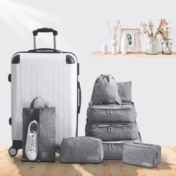 

waterproof Travel Set Zip Lock Shoe Bags Bra Underwear Collector Storage Digital Cable Gadget Organizer Accessories Supplies