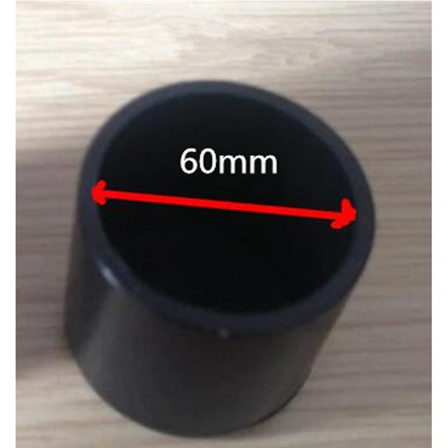 4pcs square silicone chair leg caps Non-slip Table Foot dust Cover Socks Floor Protector pads pipe plugs furniture leveling feet 60mm 4pcs