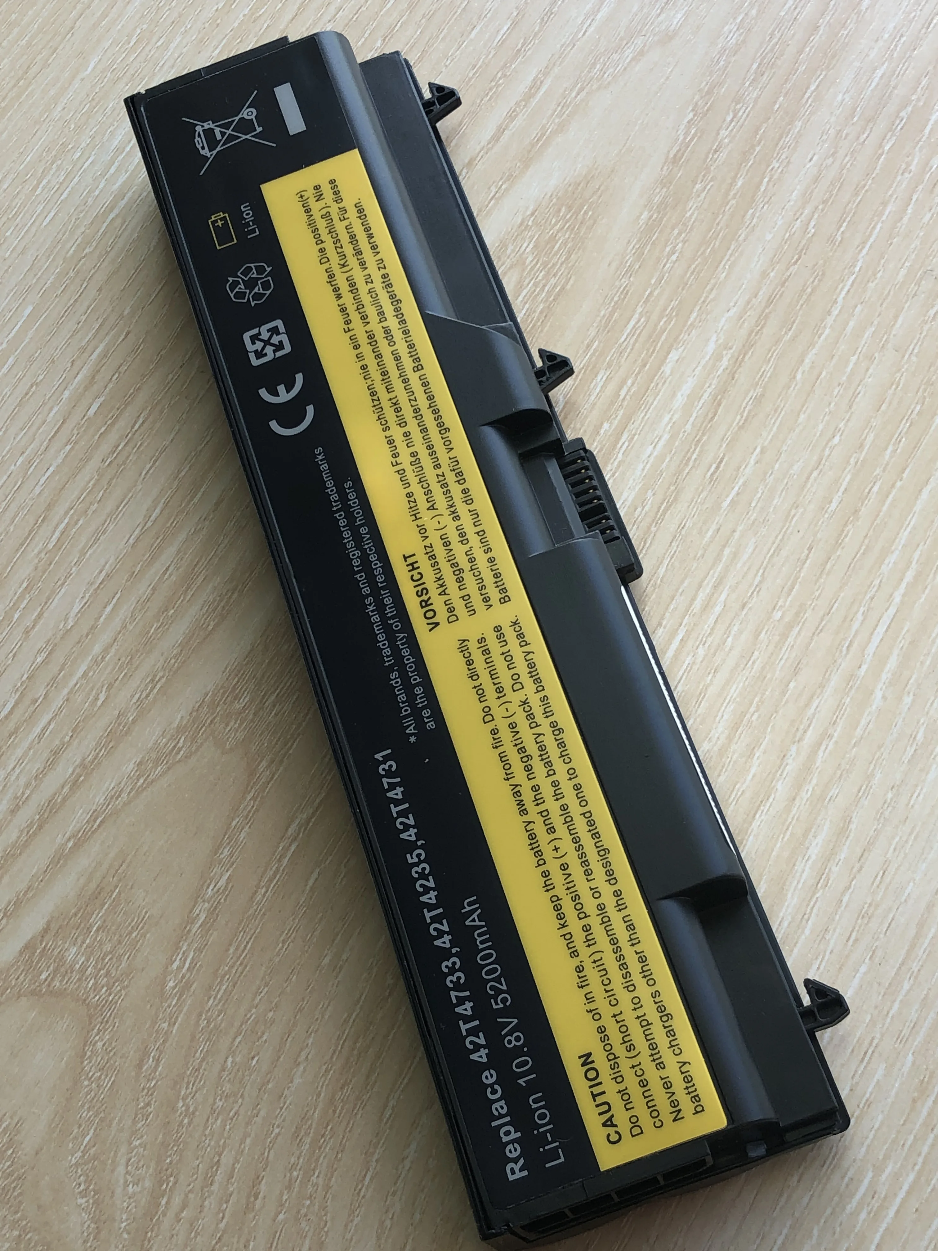Bateria do Portátil para Lenovo Thinkpad L430 L530 T430 T430i T530 T530i W530i W530 51j0499 42t4753 57y4185 45n1000 45n1001 Fru pc Baterias p/ laptop - Imagem 5