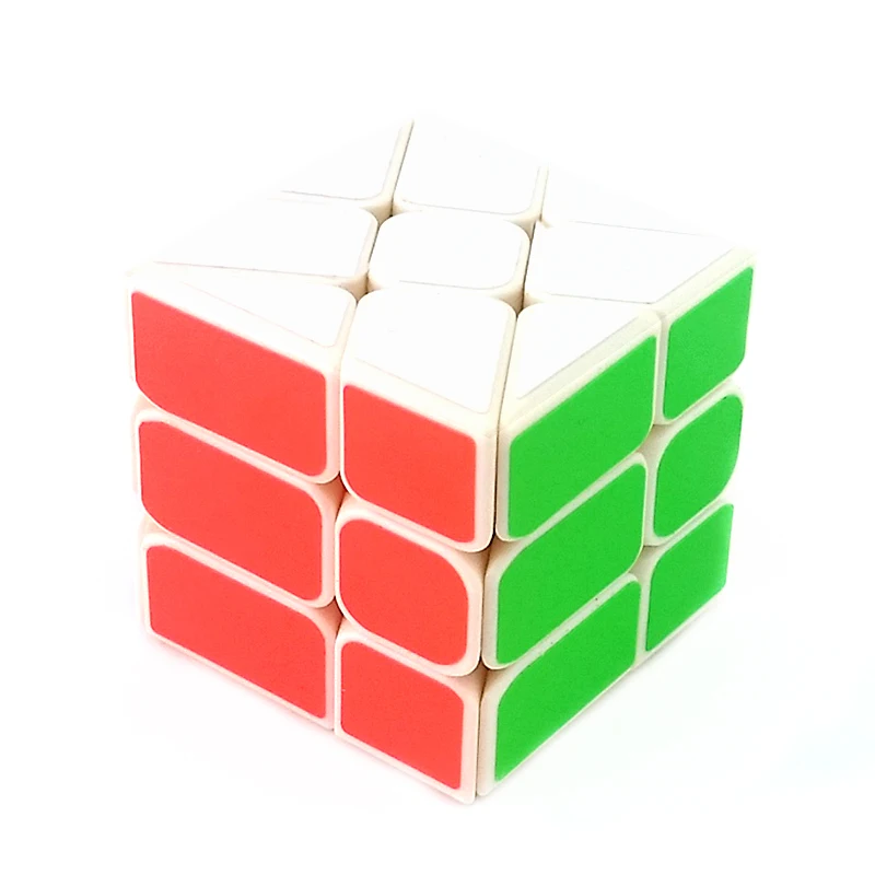 2x2x2 3x3x3 4x4x4 5x5x5 белый стикер скоростной волшебный куб базовый пазл твист