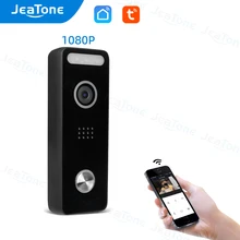 

JeaTone Tuya WiFi Video Doorbell 1080P Home Outdoor Door Bell Camera POE IP Viedo Intercom Remote Unlock Control on Mobile Phone
