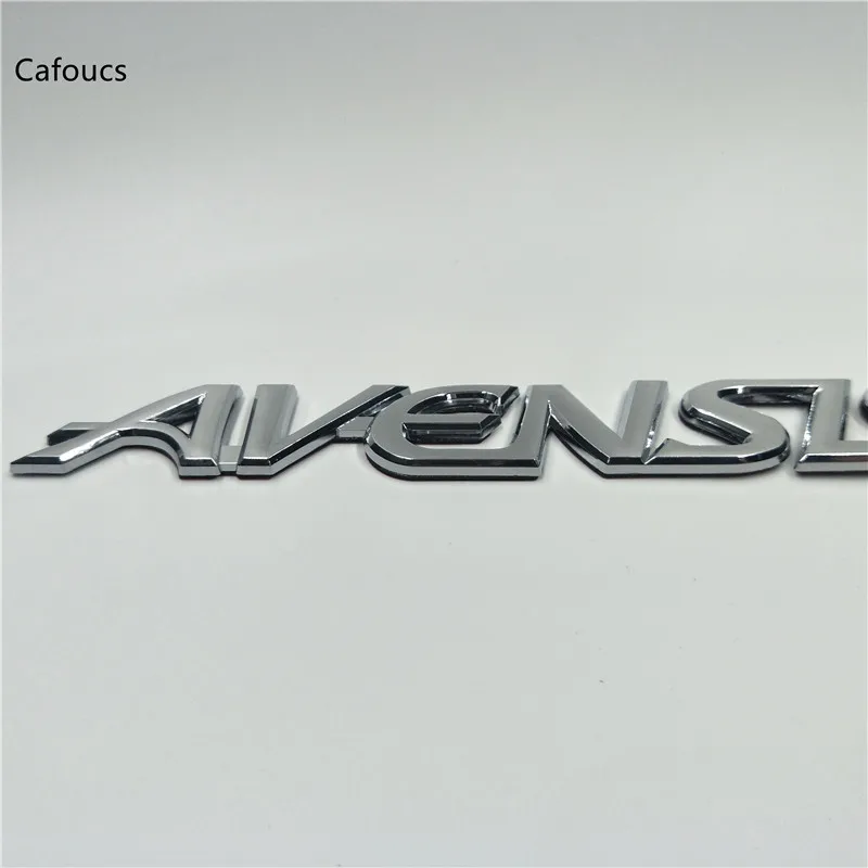 

185*23mm for Toyota Avensis Car Rear Tailagte Boot Emblem Stickers Trunk Badge logo Auto Decal