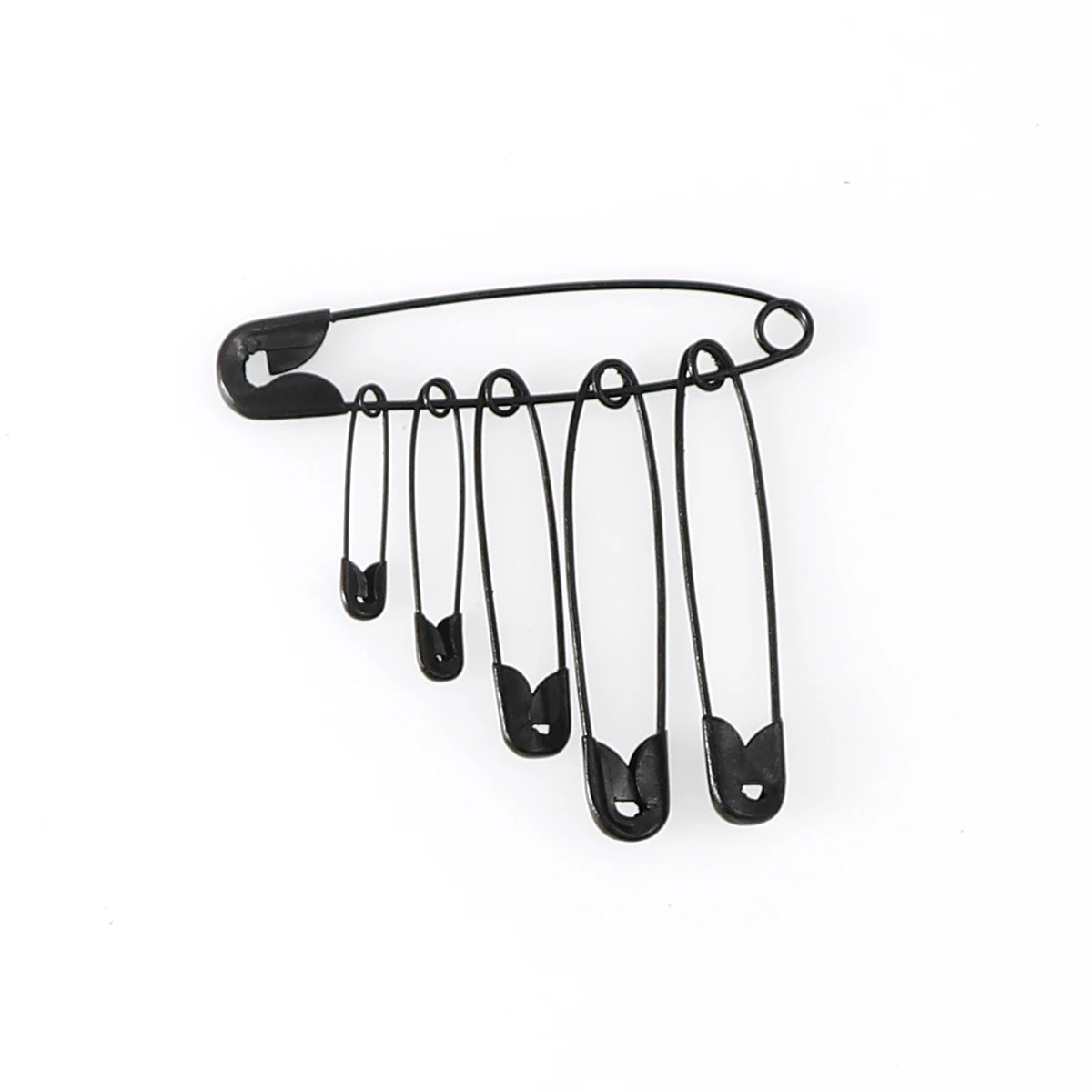 100Pcs Silver/Gold/Black Iron Safety Pins DIY Sewing Tools Accessory Large Safety  Pin Small Brooch Apparel Accessories