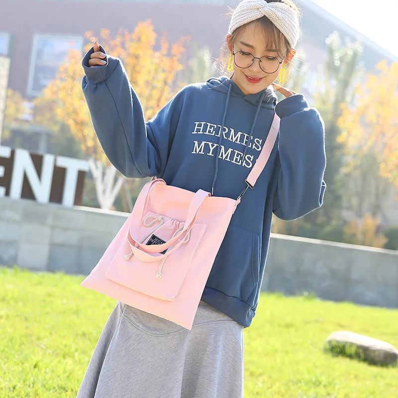 Микро-для стиль Для женщин сумка тканевая через плечо Для женщин плеча для любителей литературы и искусства универсальная тканевая сумка Сумки из натуральной кожи Индивидуальные