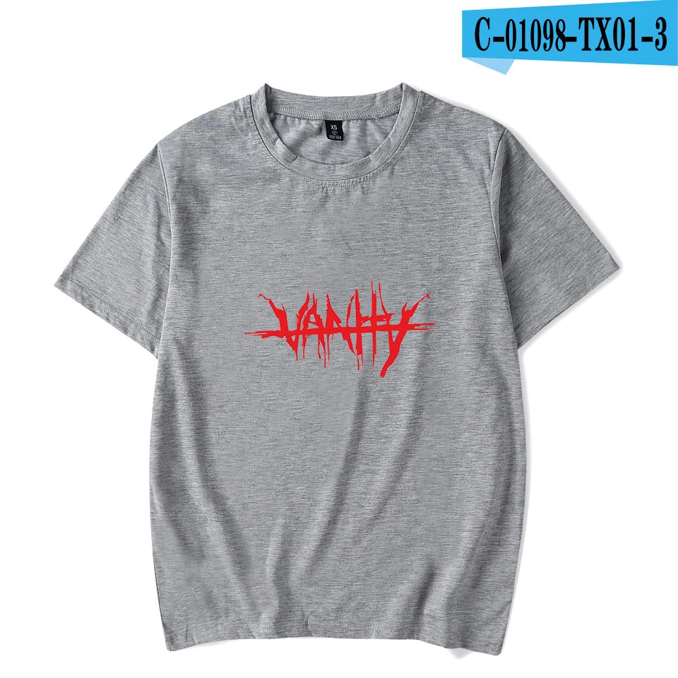 Juice Wrld хип хоп рэппер 2D стиль Kpop короткий рукав модная летняя футболка для отдыха с короткими рукавами - Цвет: gray