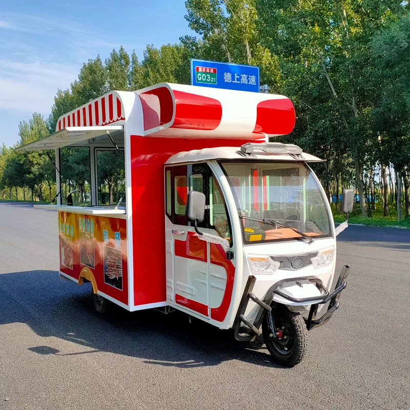Мобильная продажа уличный магазин еды тележка для Gelato мини-трейлер халяльная