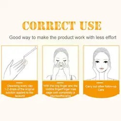 100% Pure Vitamin C Serum Liquid Freckle Removal Acne Serum Acid Dark Scar Face Spot Essence Fade Oil Hyaluronic Vc Anti I1u1