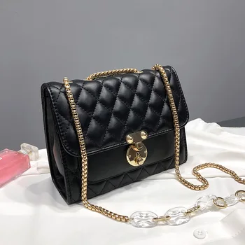 

2020 new mini handbags women fashion ins ultra fire retro wide shoulder strap messenger bag purse simple style Crossbody Bags
