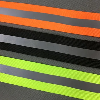 

10M/lot 1cm 2cm 3cm 4cm 5cm Green Oxford reflective fabric sewing tape,sewn on reflective tape for clothing bags high visibility