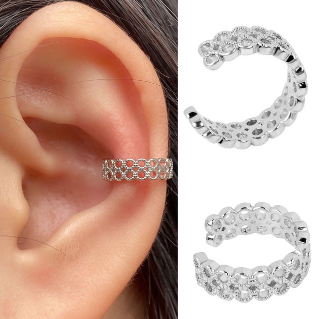 Designs Ear Cuffs Clip On Non Pierced Hole Ear Cuff Fake Without Piercing Cartilage Conch Earring Adjustable Earing