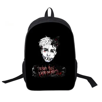

XXXTentacion Rapper Hip Hop Backpack Women Men Daily Backpack School Travel Bags for Teenagers Students Laptop Backpack