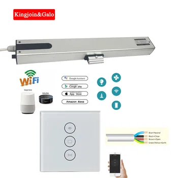 

Electric Chain window opener 4 wires motor with Tuya WiFi Curtain Blinds Switch Google Home Amazon Alexa Echo Voice Control