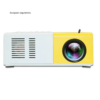 

YG300 Household Mini Micro Projector LED Entertainment Portable 1080 High-definition Projector Manufacturers Direct dropshipping