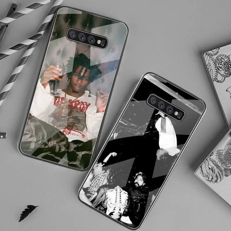 

PLAYBOI CARTI Phone Case Tempered Glass For Samsung S20 Plus S7 S8 S9 S10 Plus Note 8 9 10 Plus