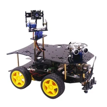 Конечный стартер комплект для Raspberry Pi 3 B+ HD камера программируемый умный робот автомобиль с 4WD Электроника DIY ствол игрушка для подростков