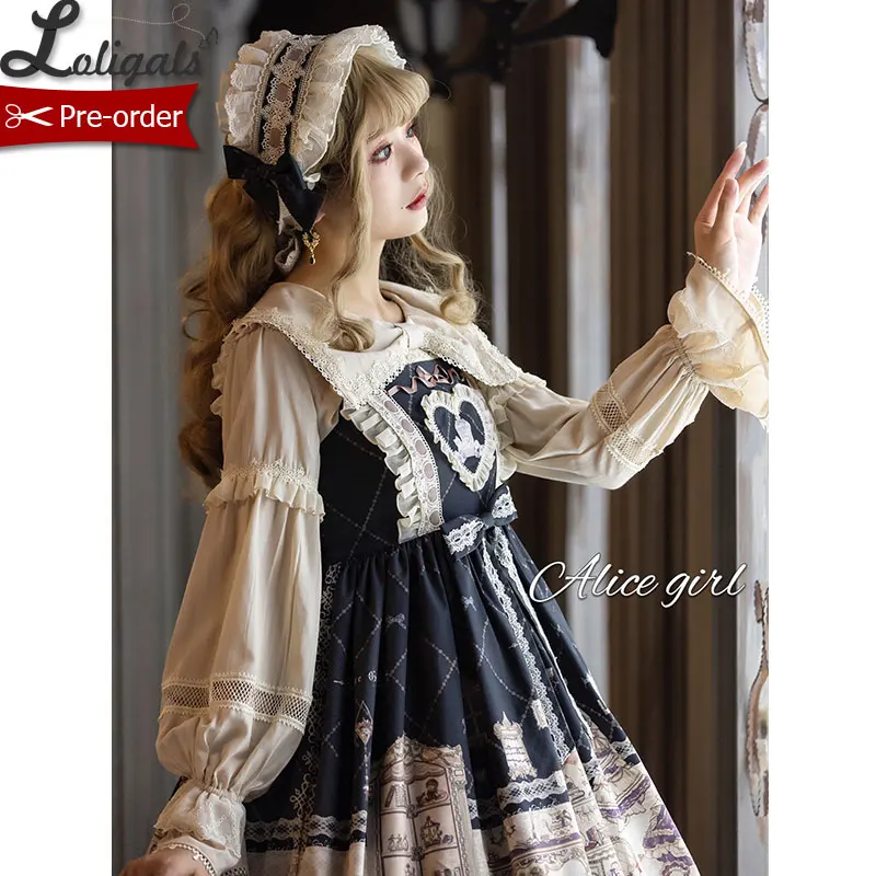 Lady's Room ~ Long Sleeve Lolita Blouse by Alice