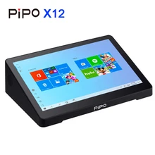 Pipo X12 Мини ПК Intel Cherry Trail Z8350 4 ГБ/64 Гб Смарт ТВ коробка Windows 10 OS 10,8 дюймов 1920*1280P с VGA портом 10000 мАч