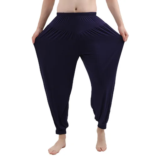 Fdfklak 남성용 루즈 팬츠, 모달 코튼 홈 바지, 플러스 사이즈, 남성 잠옷 바지, 캐주얼 잠옷, 6XL, 신제품 2