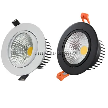 

Super Bright Dimmable Led downlight COB Spot Light 3w 5w 7w 12w 15w recessed led spot Lights Bulbs Indoor Lighting