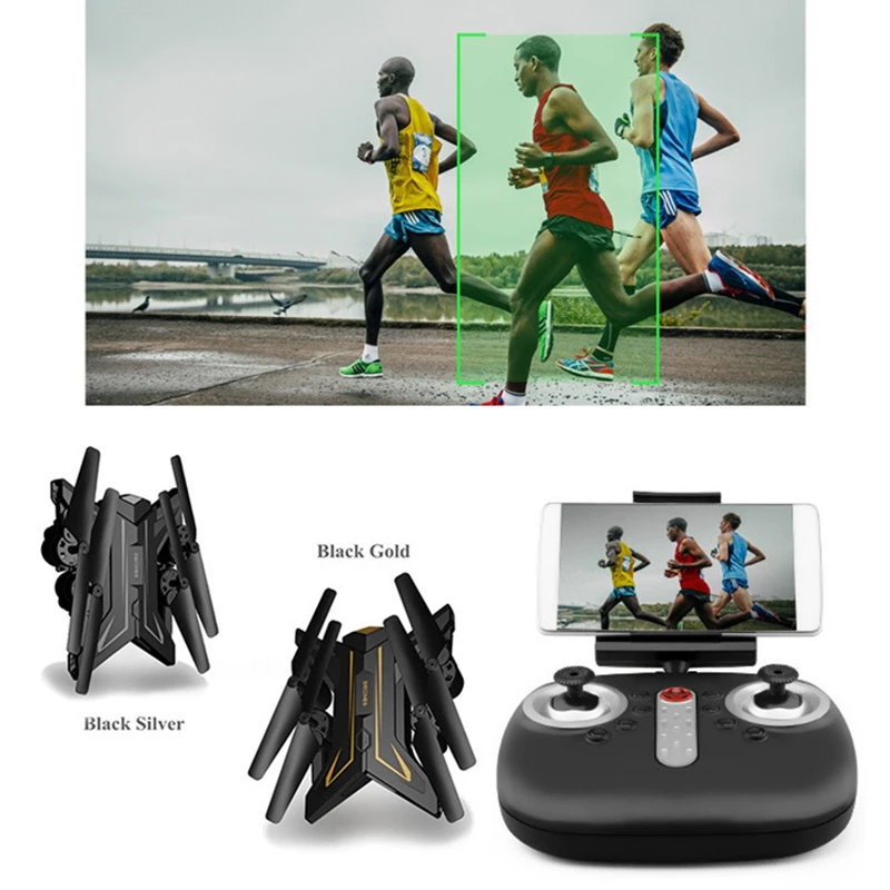 KY601 Складная 4 оси безголовая радиоуправляемая беспилотная камера 720P 2MP Wi-Fi высота удержания дистанционный Радиоуправляемый квадрокоптер Дрон БПЛА
