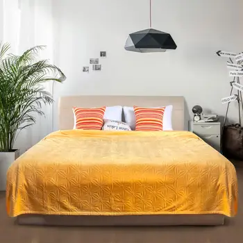 

afuLaI Bed Fleece Blanket Flannel Soft Throw Bedspread Coral Quilt Nap Pet Blankets for Bed