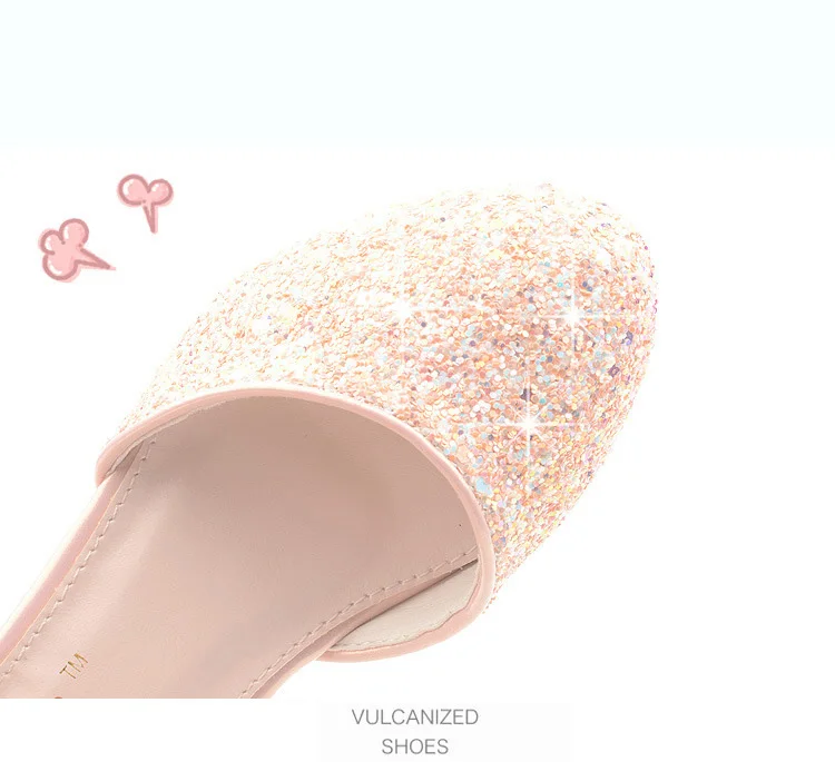 Vestidos de fiesta de noche свадебное платье Вечерние Bchaussure enfant fille блестящие галстук бабочка туфли принцессы для девочек