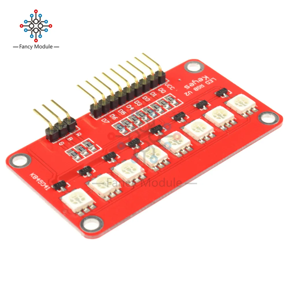 Diymore 8 бит 5050 RGB светодиодный модуль Keyes светодиодный RGB V2 плата для 51 AVR