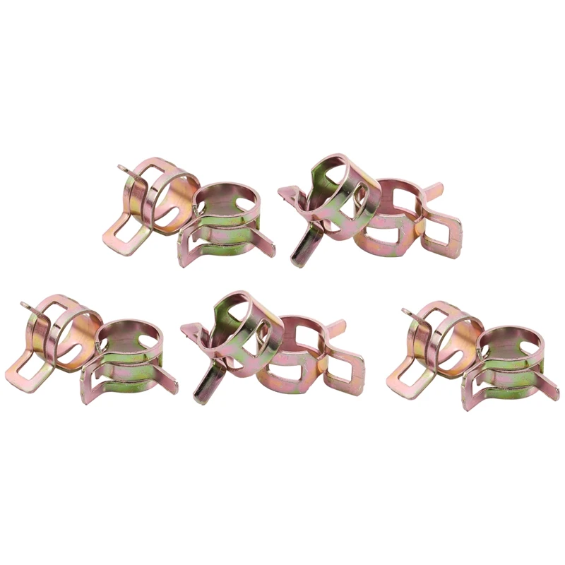 

10Pcs 11mm Spring Band Type Fuel Vacuum Hose Silicone Pipe Tube Clamp Clip