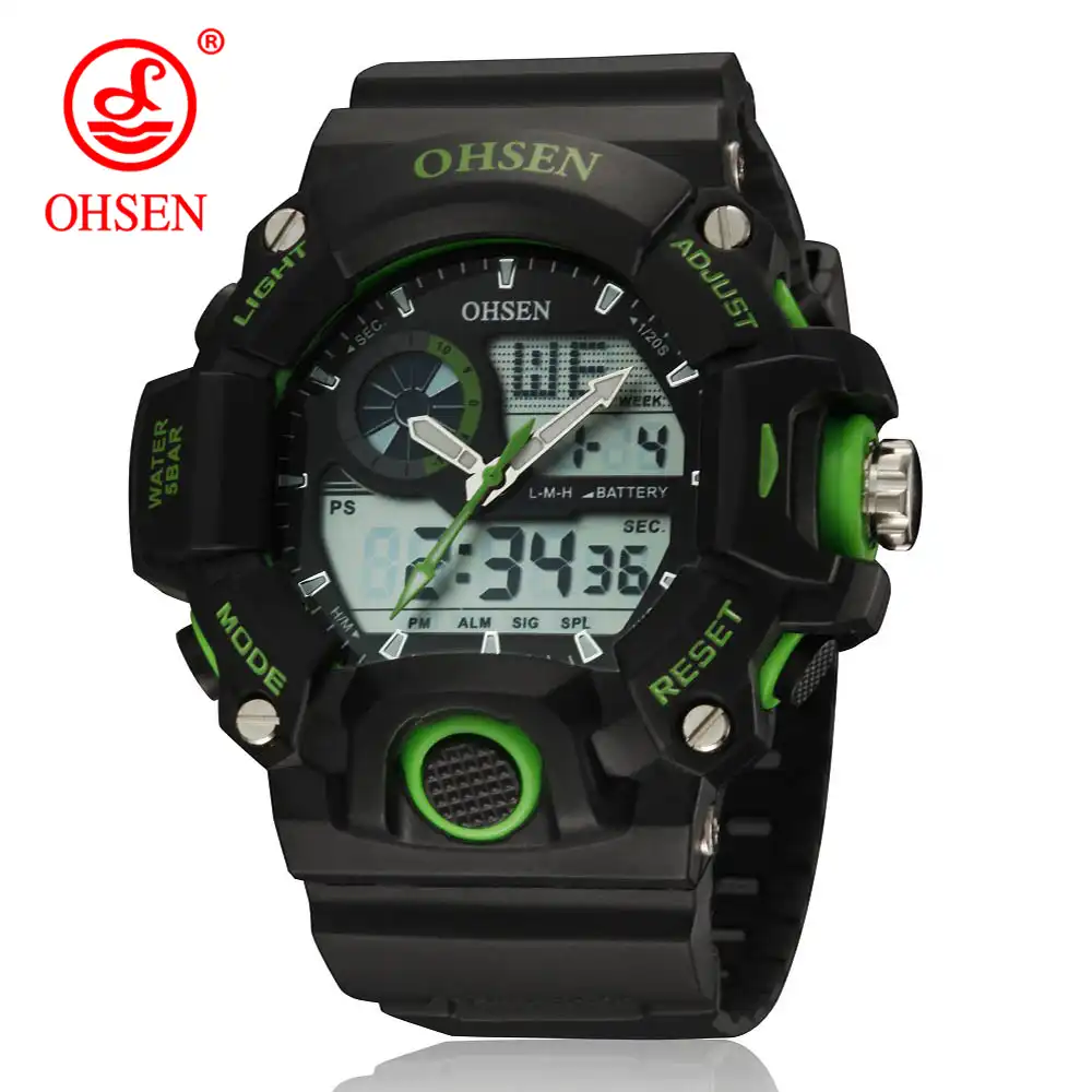 black sports watches