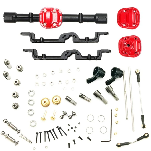 MN Model 1:12 D90 D91 4X4 Front Rear RC Car Spare Parts Upgrade Metal Axle Housing Replacement Accessories Black | Электроника