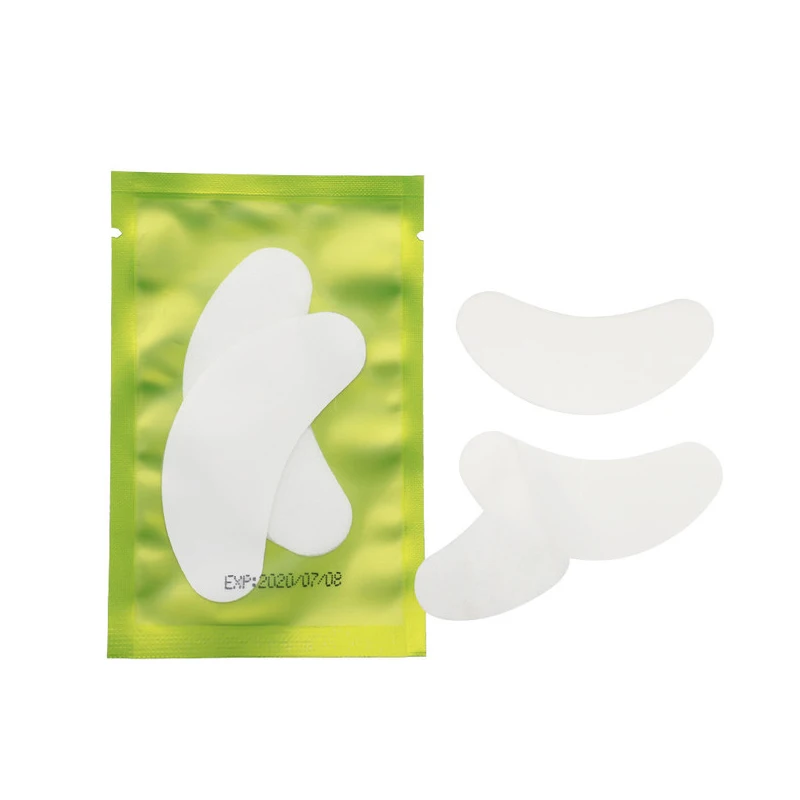 Eyelash Extension Eye Pads 50pcs Lash Paper Patches Tips Sticker Wraps Make Up Tools Best Quality Pad | Красота и здоровье