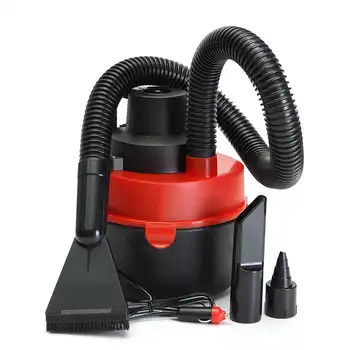 

Hot Portable 12V 75W Wet Dry Mini Vac Vacuum High Power Cleaner Kit Inflator Turbo Hand Held Fits Dust Collector Aspirator Car